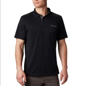 Columbia Black Men’s Utilizer Omni-Wick Polo